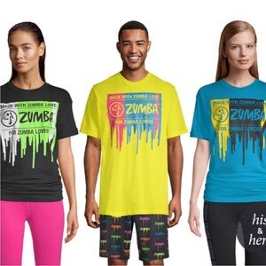 Zumba one’s size fits most shirts price per shirt